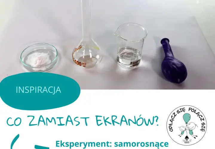 Eksperyment z balonem i sodą: Dlaczego balon rośnie? Krok po kroku