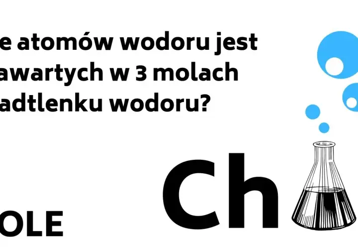 Ile atomów wodoru w 5 molach NH₃? Oblicz krok po kroku!