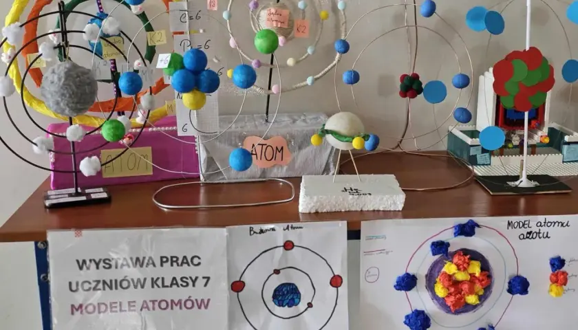Model atomu na 5! Zbuduj go łatwo krok po kroku