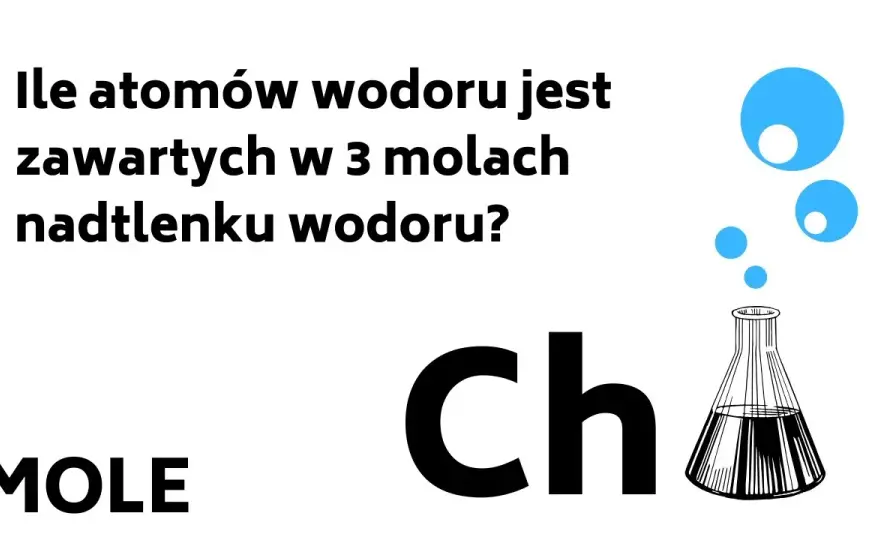 Ile atomów wodoru w 5 molach NH₃? Oblicz krok po kroku!