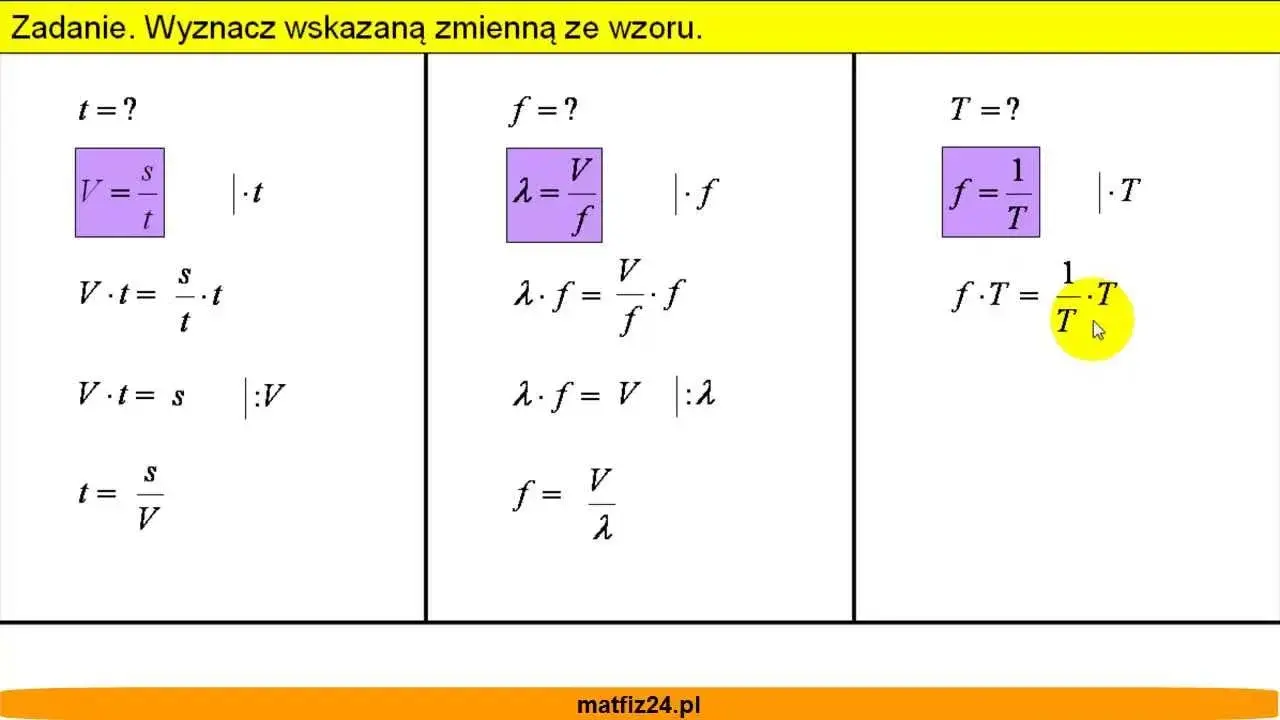 Przekształcanie wzorów z fizyki: Opanuj to raz na zawsze!