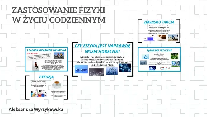 Zastosowania fizyki w życiu codziennym