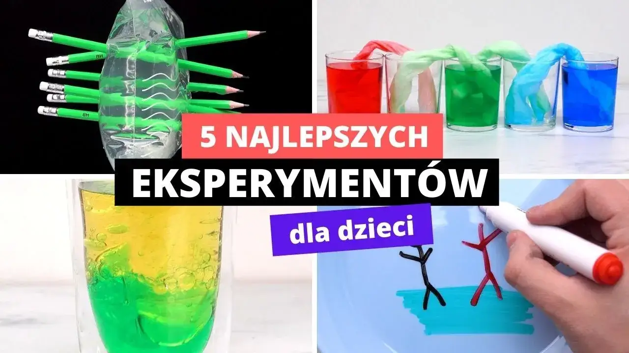 domowe eksperymenty chemiczne dla przedszkolaków